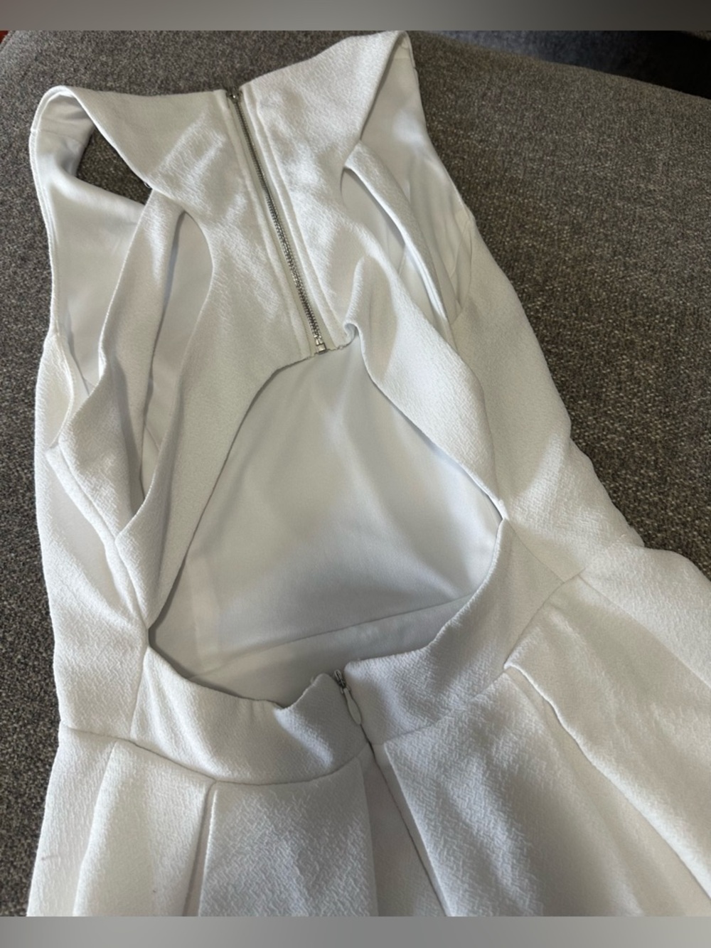 Women’s Dress Size Medium White Lulu’s 
Pre-owned - Picture 8 of 9